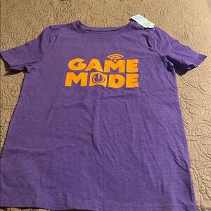 NWT Cat & Jack Game Mode Graphic T Purple Size  XL (16)